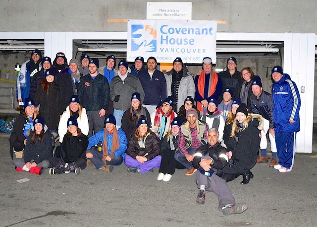 Covenant House Sleep Out1