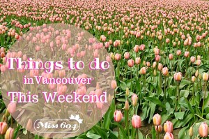Weekend Events in Vancouver April Tulips - Things to do