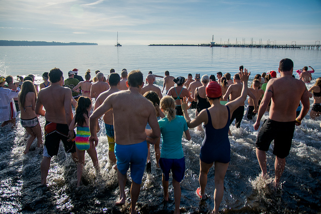 Start fresh this new year's with Fort Langley's Polar Bear Swim - Langley  Advance Times