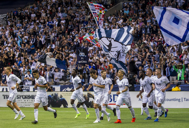 Whitecaps store soccer game