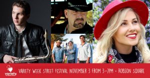 Variety Week on Global and Variety Week Street Festival on Friday ...