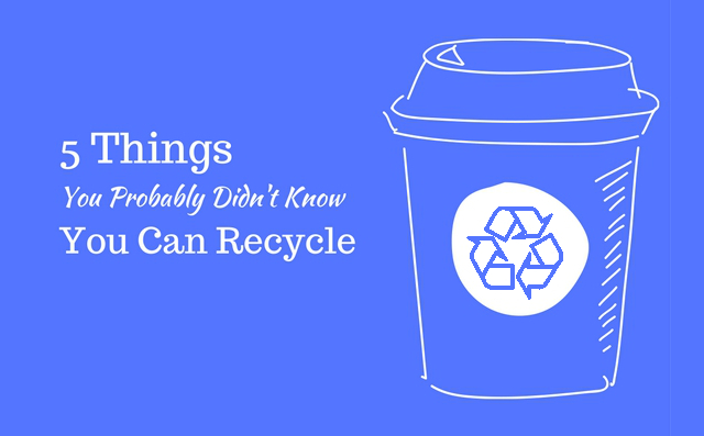 5 Things You Can Recycle, But Probably Didn't Know That You Could