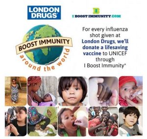 For Every Flu Shot at London Drugs, They Will Donate a Lifesaving ...