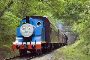 Bear Creek Park Train for Valentine's Day