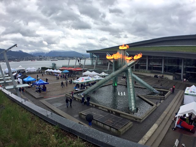 Vancouver Olympic Cauldron Lighting