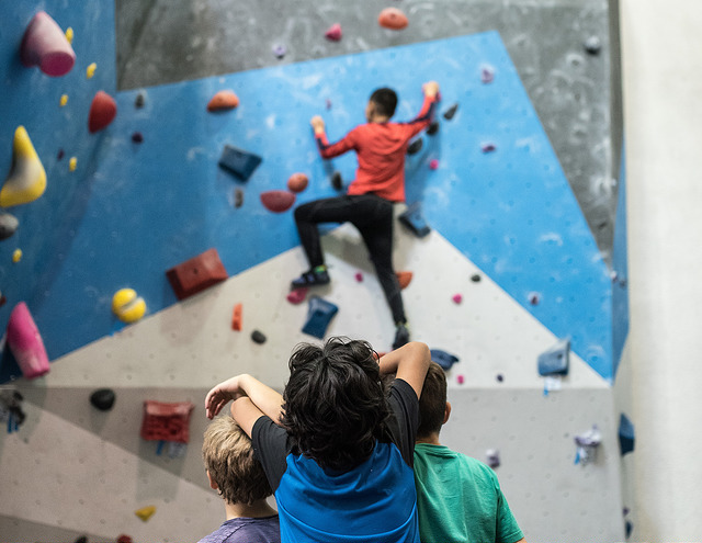 Coquitlam Family Day - Climbing