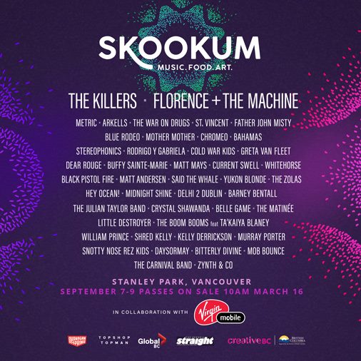 SKOOKUM Festival in Stanley Park