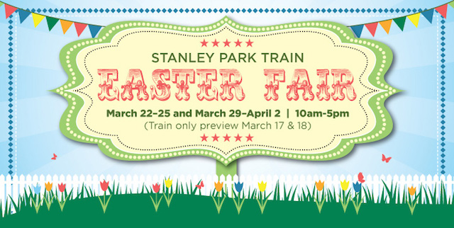 Easter Fair at the Stanley Park Train