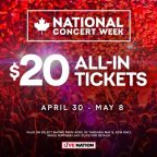 Live Nation Launches National Concert Week » Vancouver Blog Miss604