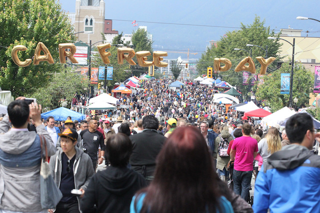 Car Free Day Vancouver