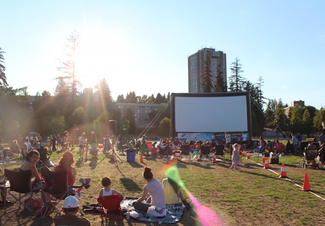 Movies Under the Stars in Surrey