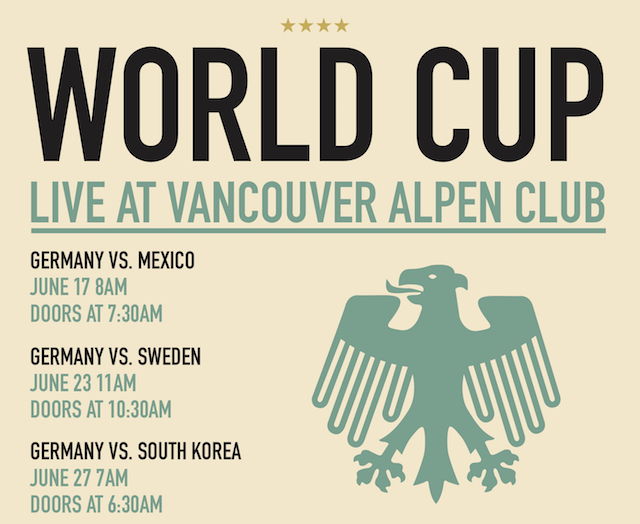 Watch the World Cup in Vancouver