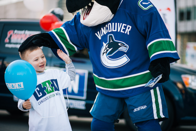 Canucks Autism Network Birthday Festival