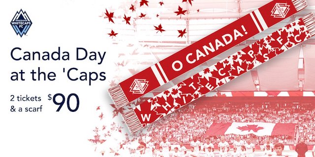 Canada Day with Whitecaps FC