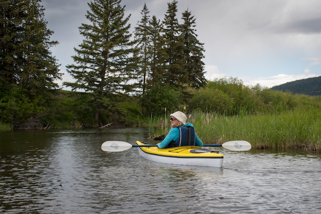 Kayaking 100 Mile House