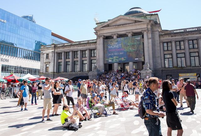 Vancouver Art Gallery North Plaza