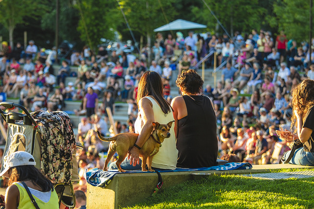 Coquitlam Concert Crowd