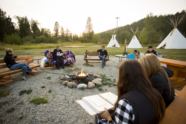 Ktunaxa Nation's Speaking Earth in St. Eugene, BC - Abby Cooper Photo