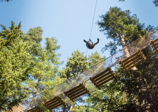 Grouse Mountain’s New Mountain Ropes Adventure