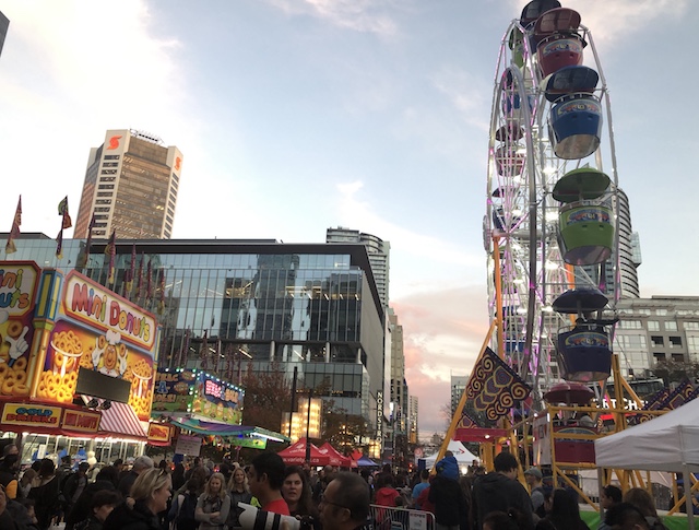 Ferris Wheel for Variety Week Wrap Party on Robson