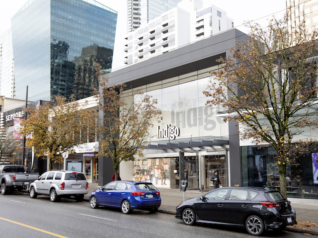 Indigo on Robson Street