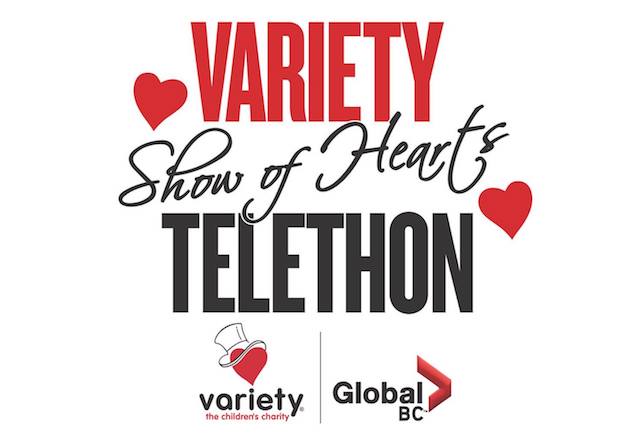 Show of Hearts Telethon for Variety BC