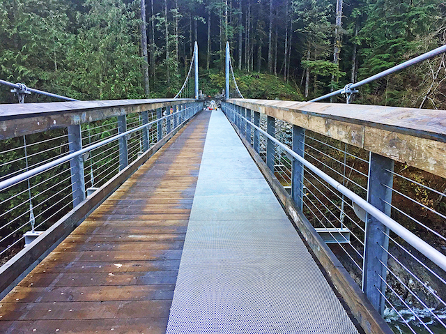 Seymour River Suspension Bridge