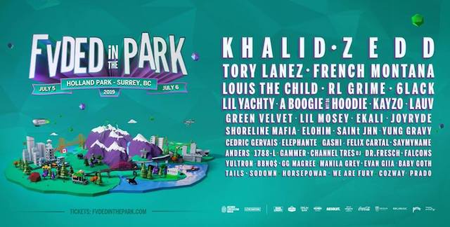 FVDED in the Park 2019 Lineup