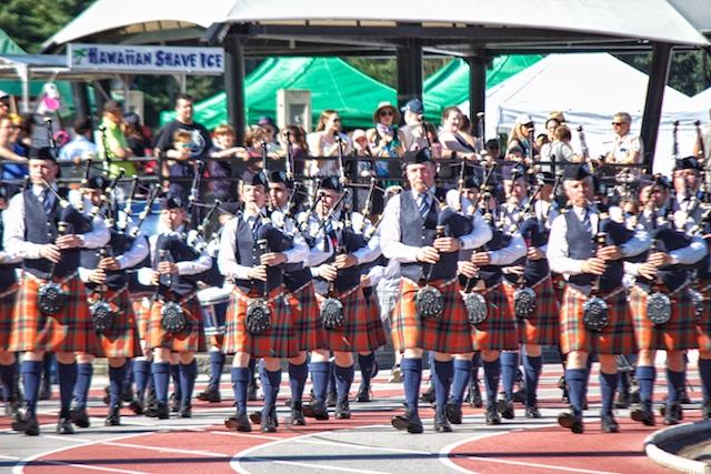 BC Highland Games Pipes