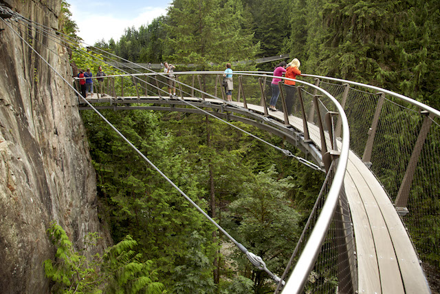 Cliffwalk at Capilano Suspension Bridge Park