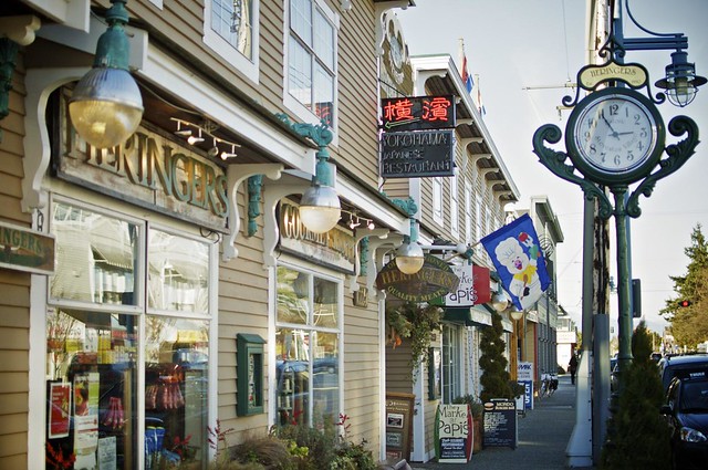 Steveston Village. Photo by John Bollwitt.