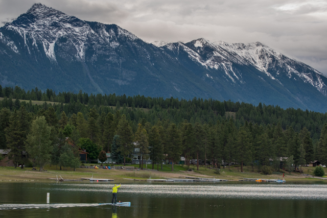 SUP on Wasa Lake