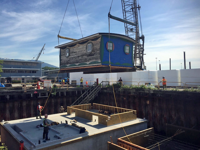 Blue Cabin - Dry Dock Drop - Photo by John Zuk