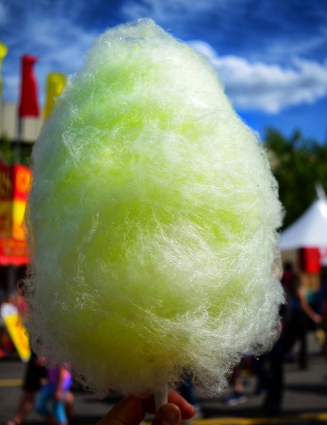 Pickle Cotton Candy