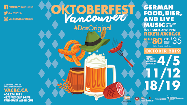 Oktoberfest at the Alpen Club 2019