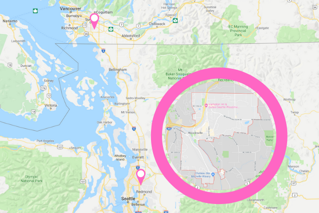 Woodinville Map