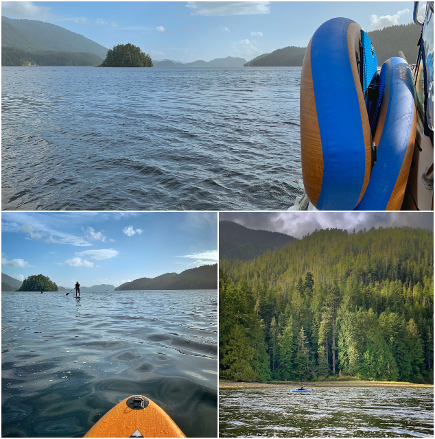 SUP Tofino - Stand Up Paddleboarding in Clayoquot Sound