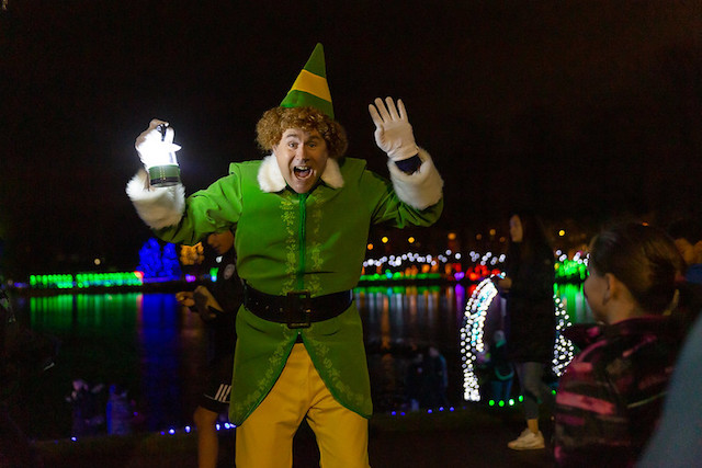 Elf at Lights at Lafarge