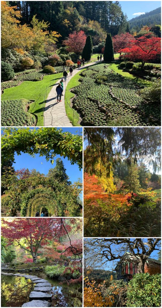 Autumn at Butchart Gardens