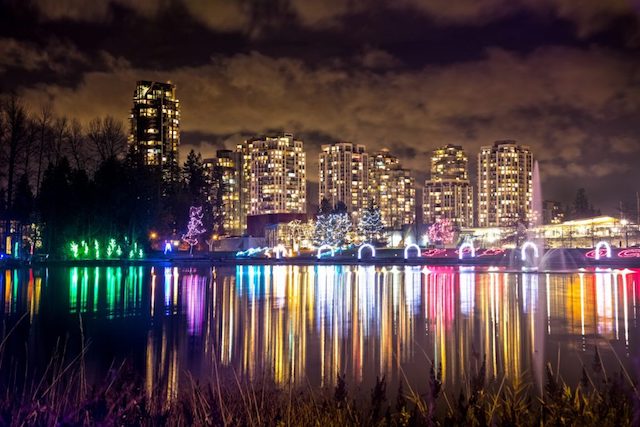 Coquitlam - lafarge lights 2