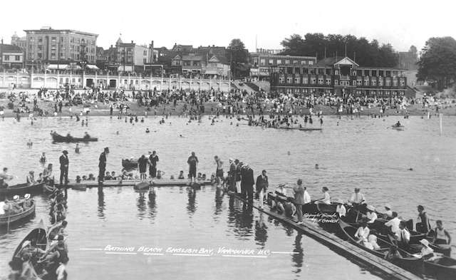 English Bay Beach 1920