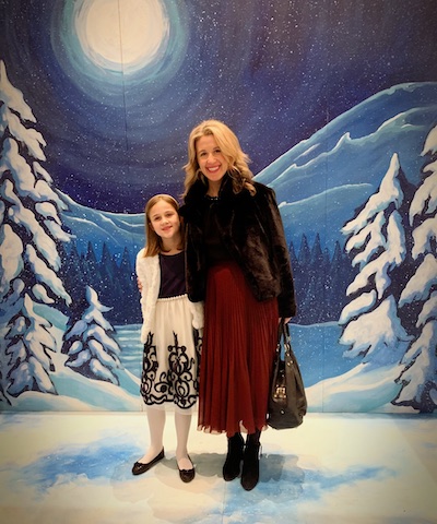 Jen & her daughter ready for Goh Ballet's The Nutcracker!