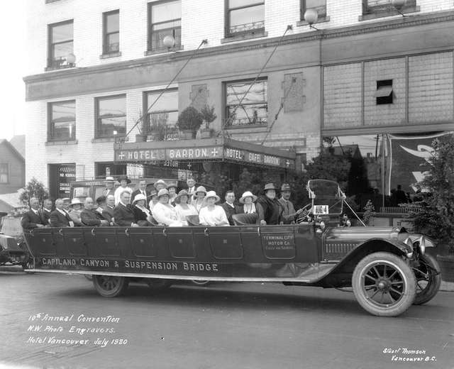 Vancouver Tour Bus 1920