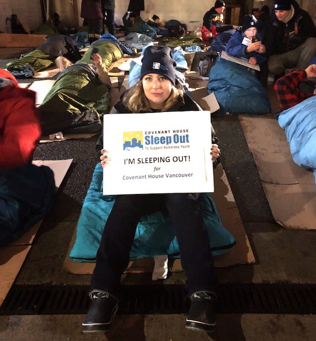Covenant House Sleep Out