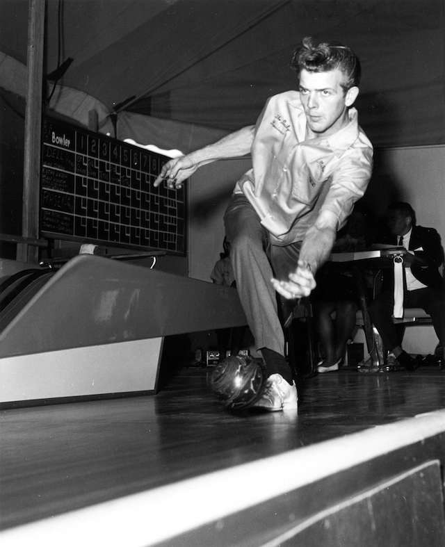 5 Pin Bowling Contestant at the PNE 1967. Archives # CVA 180-3967.