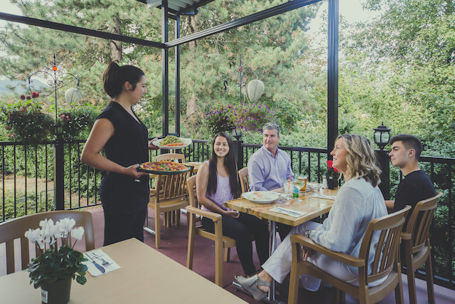 The Patio at Pasta Polo in Coquitlam