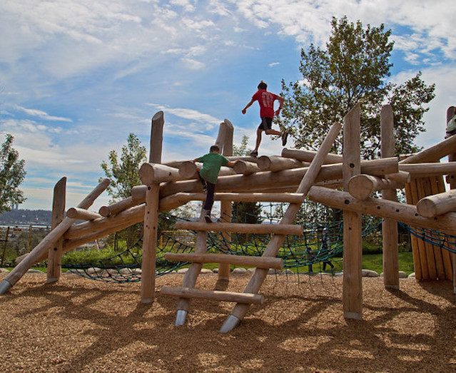 The Playground at Coquitlam's Rochester Park