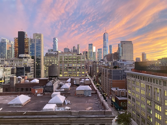 New York view by Anne MacKenzie