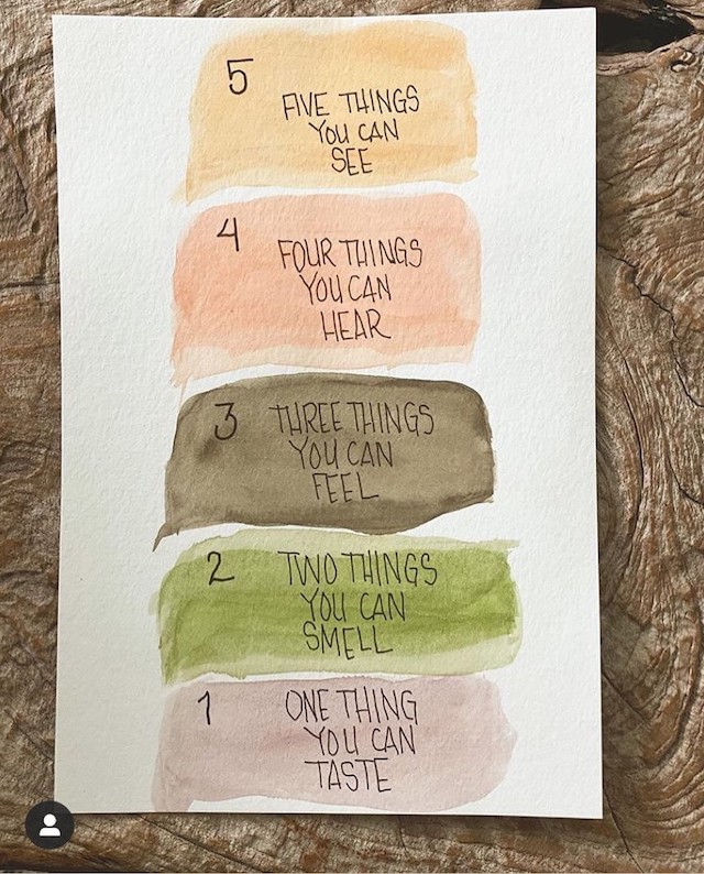 Covenant House Mindfulness 5 Things