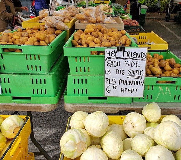 Vancouver Farmers Market COVID